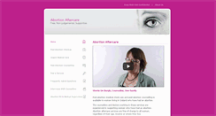 Desktop Screenshot of abortionaftercare.ie